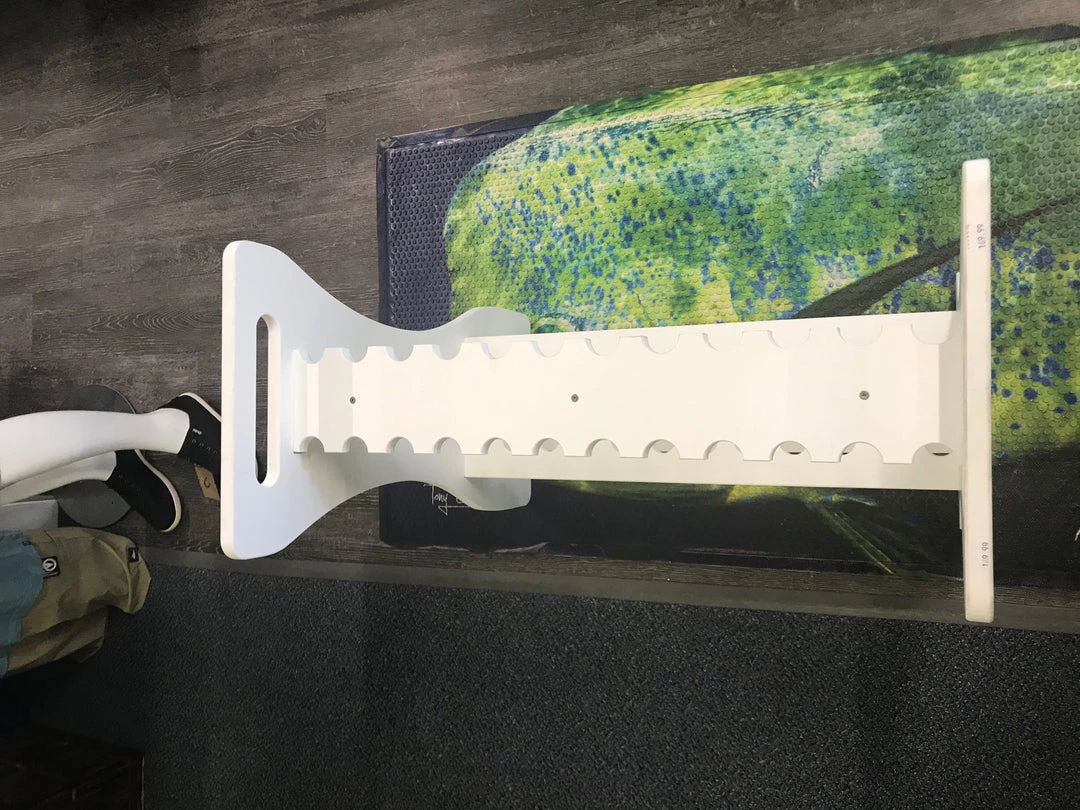 Dogfish Tackle & Marine 24 Rod White PVC Rod Racks Great Gifts
