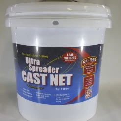 Fitec 10' With 3/8" Mesh GS-1500 Ultra Spreader Cast Net #10510-3 Seasonal Selections