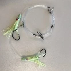 Dogfish Tackle & Marine 2 Hook Small Squid Deep Drop Rig Dogfish Exclusives