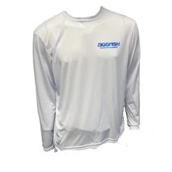 Dogfish Tackle & Marine Dogfish Blue Water Camo L/S Performance Shirt