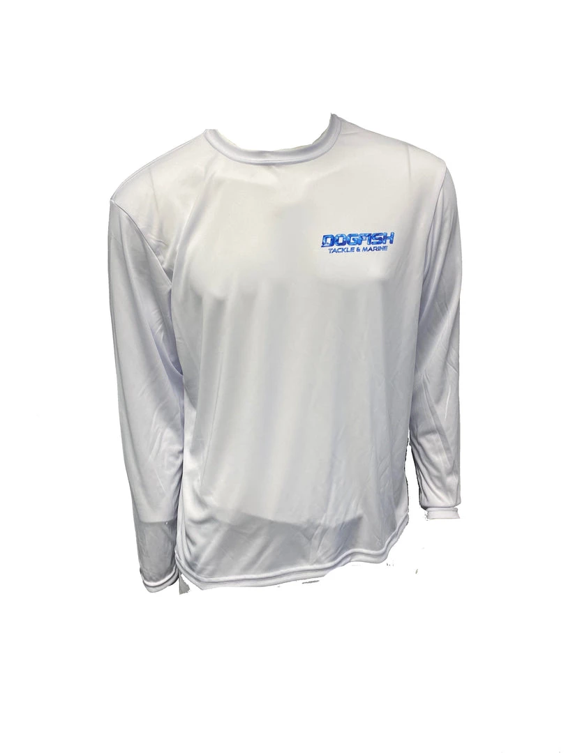 Dogfish Tackle & Marine Dogfish Blue Water Camo L/S Performance Shirt