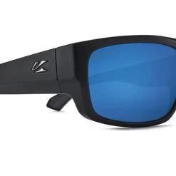 Lifestyle Gear Kaenon Burnet FC Polarized Sunglasses Matte Black / Pacific Blue Mirror