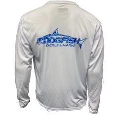 Dogfish Tackle & Marine Dogfish Blue Water Camo L/S Performance Shirt