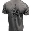 Dogfish Tackle & Marine DOGFISH COMPASS ROSE TEE SS Dogfish Exclusives