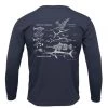 Salinity Performance Fathom L/S Navy Lifestyle Gear