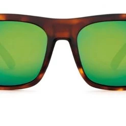 Kaenon Burnet XL Polarized Sunglasses Matte Tortoise / Green Mirror Lifestyle Gear