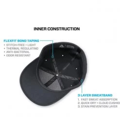 Salinity Frigate Delta Flexfit Heather Lifestyle Gear