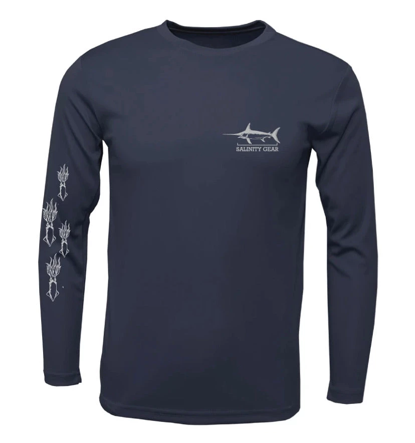 Salinity Performance Fathom L/S Navy Lifestyle Gear