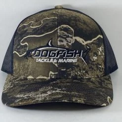 Dogfish Tackle & Marine Dogfish Exclusives Dogfish Escape Camo Tarpon Logo Hat