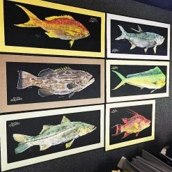 RealFish Gyotaku Floor Mats