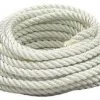 Seachoice White 3 Strand Nylon Anchor Rope / Dock Line
